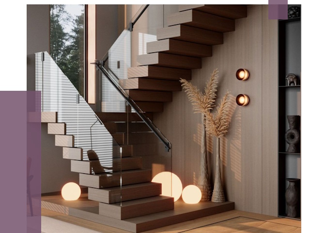 Изготовление и монтаж лестниц в Тюмени от 86760 руб. | ПРОЛЁТ-Тюм