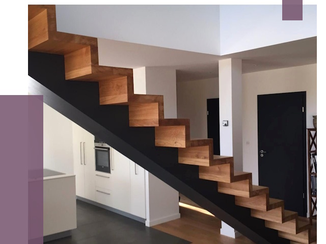 Изготовление деревянных лестниц в Тюмени от 86760 руб. | ПРОЛЁТ-Тюм