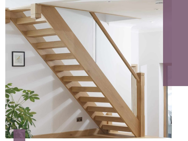 Изготовление деревянных лестниц под ключ в Тюмени для дома