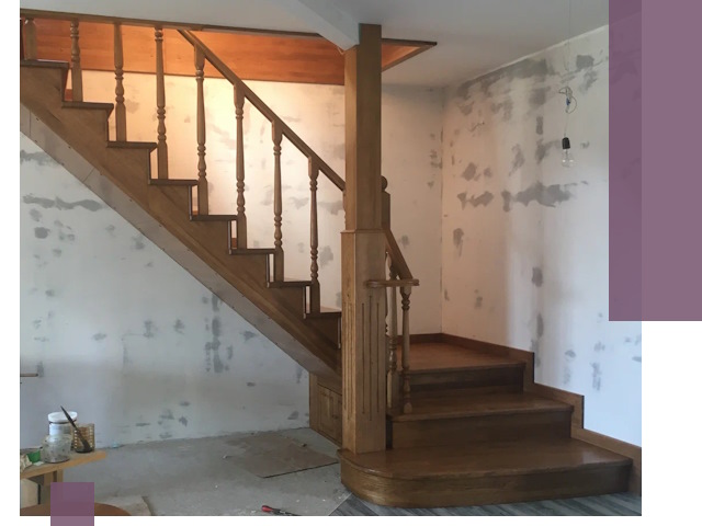 Ремонт деревянных лестниц в Тюмени: быстро и качественно