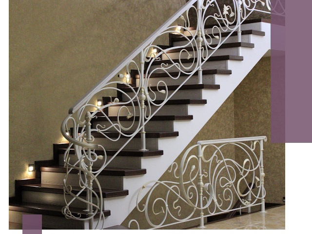 Кованые лестницы под ключ в Тюмени — изготовление и монтаж