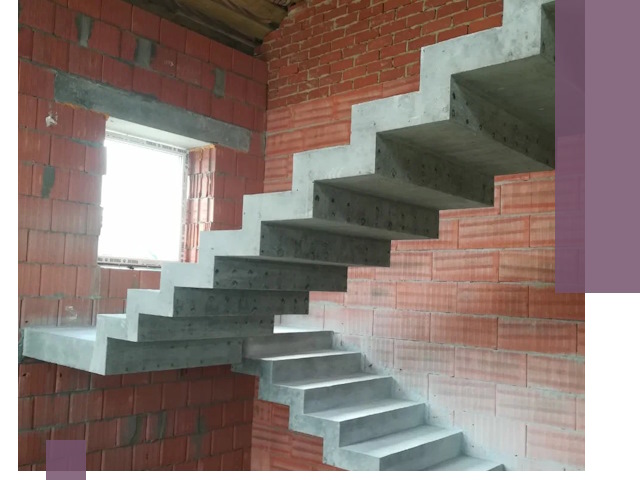 Бетонные лестницы под ключ в Тюмени: монтаж, демонтаж, ремонт