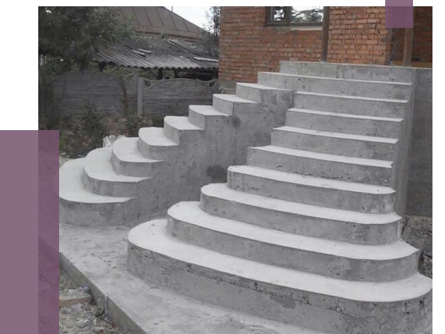 Монтаж бетонных лестниц в Тюмени от 4287 руб. 