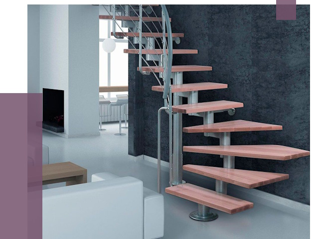 Модульные лестницы в Тюмени от 16842 руб. — купить в ПРОЛЁТ-Тюм