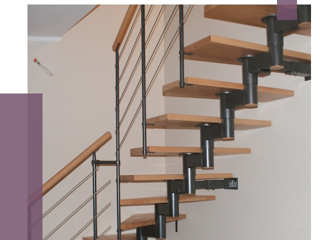 Изготовление модульных лестниц в Тюмени от 11483 руб. 