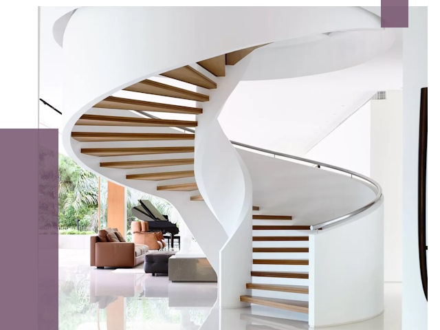 Винтовые лестницы в Тюмени под ключ от 48483 руб. | ПРОЛЁТ-Тюм