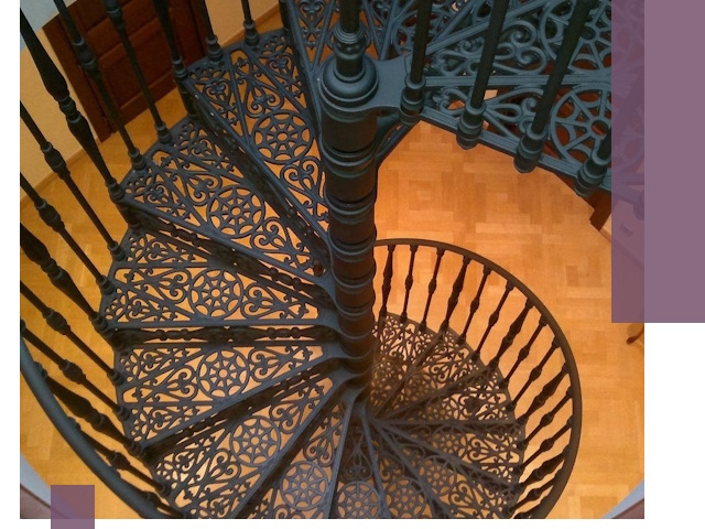 Винтовые лестницы под ключ в Тюмени: производство и монтаж