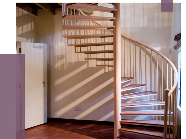 Изготовление винтовых лестниц на заказ в Тюмени от 76042 руб. | ПРОЛЁТ-Тюм