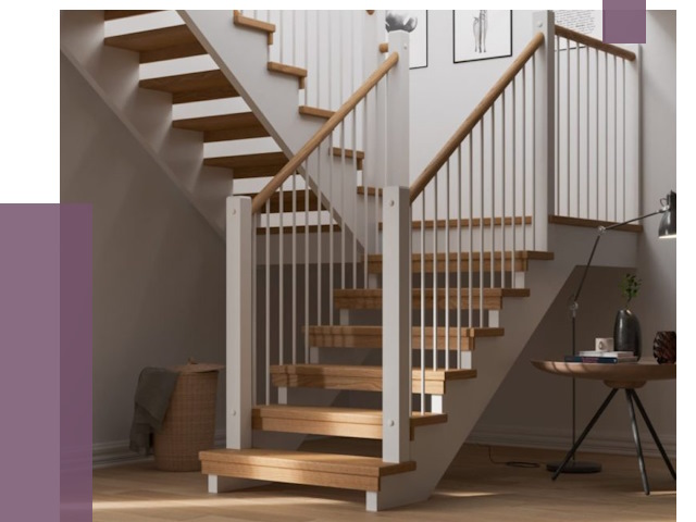 Маршевые лестницы в Тюмени от 38021 руб. — монтаж | ПРОЛЁТ-Тюм