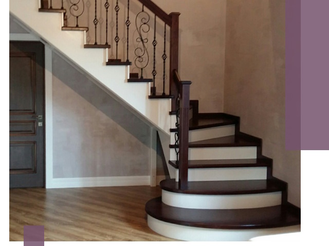 Изготовление Г-образных лестниц под ключ в Тюмени