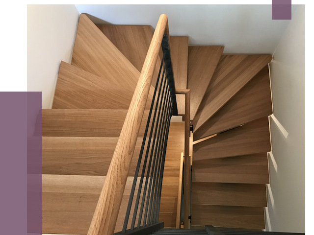 П-образные лестницы в Тюмени под ключ от 48483 руб. | ПРОЛЁТ-Тюм