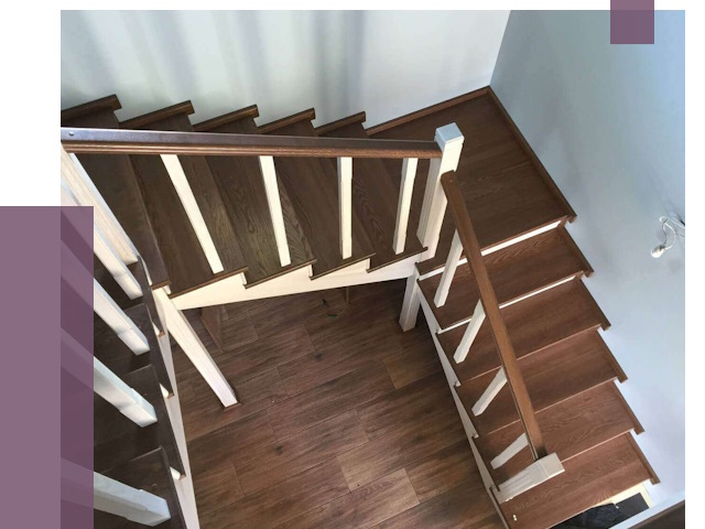 Изготовление П-образных лестниц в Тюмени от 15157 руб.