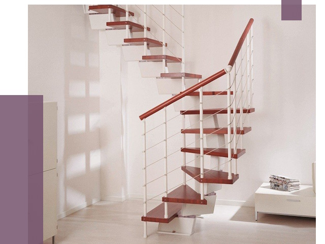 Изготовление лестниц на больцах в Тюмени от 9697 руб. | ПРОЛЁТ-Тюм