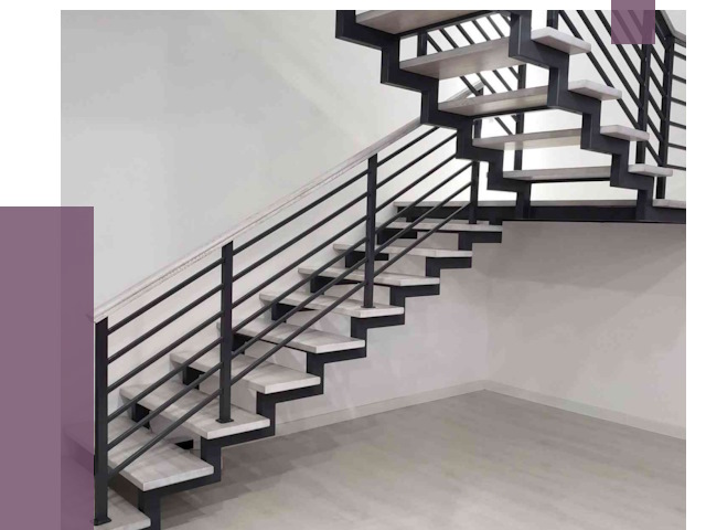Лестницы на металлокаркасе под ключ в Тюмени от 12759 руб. | ПРОЛЁТ-Тюм