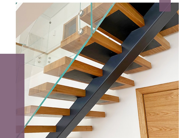 Лестницы на монокосоуре в Тюмени от 18883 руб. под ключ | ПРОЛЁТ-Тюм