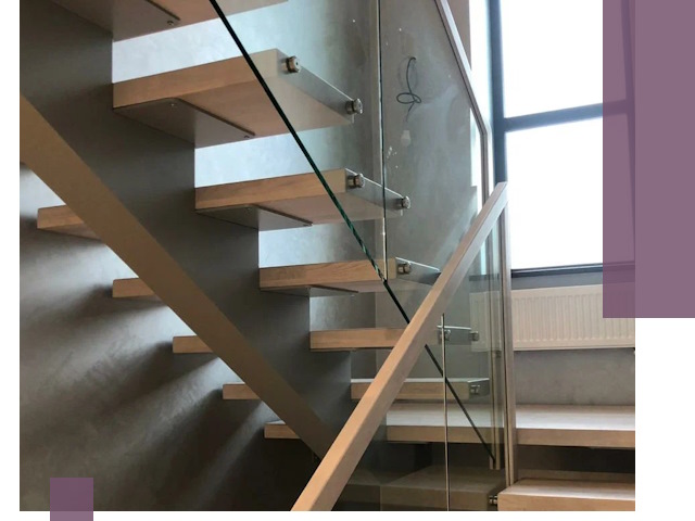 Изготовление лестниц на монокосоуре в Тюмени с монтажом и гарантией