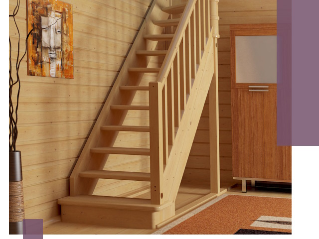 Лестницы эконом класса под ключ в Тюмени — недорого и быстро