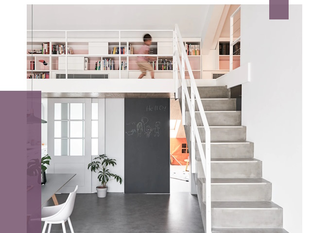 Лестницы для двухуровневой квартиры в Тюмени от 176071 руб. | ПРОЛЁТ-Тюм