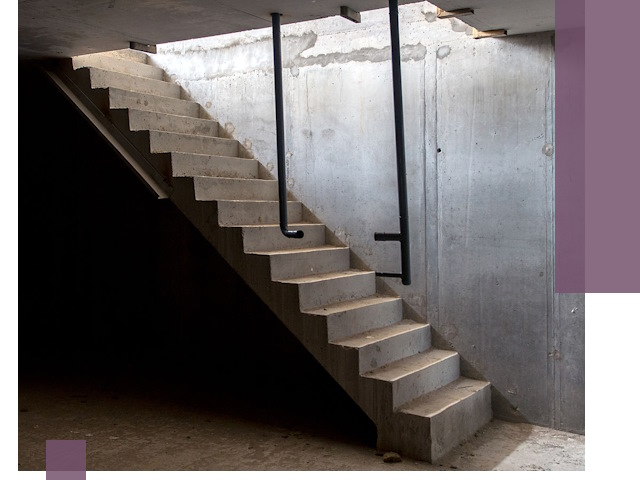 Изготовление и монтаж лестниц в подвале в Тюмени