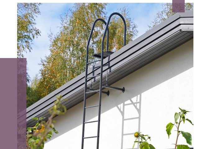 Лестницы на крышу в Тюмени от 19087 руб. — монтаж и монтаж ПРОЛЁТ-Тюм