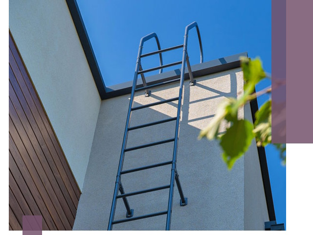 Лестницы на крышу в Тюмени — изготовление, монтаж, демонтаж