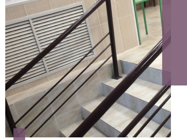 Изготовление перил из металла под ключ в Тюмени