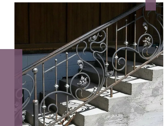 Кованые перила в Тюмени от 8676 руб. под ключ — качество от ПРОЛЁТ-Тюм