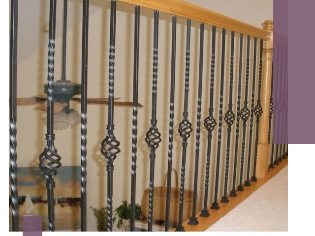 Изготовление и монтаж кованных перил в Тюмени под ключ