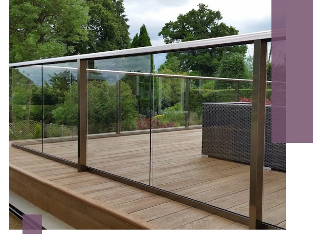 Алюминиевые перила на заказ в Тюмени — монтаж и гарантия