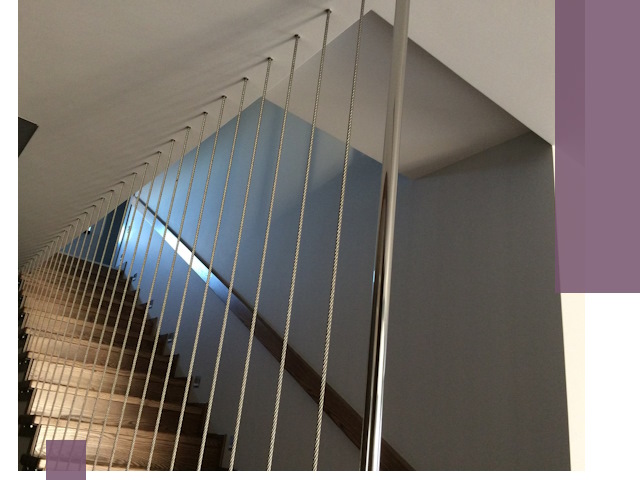 Тросовые перила под ключ в Тюмени — производство и монтаж