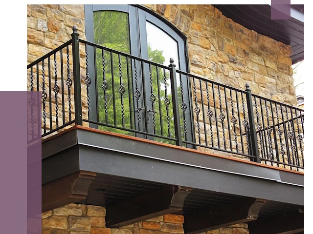 Балконные ограждения в Тюмени от 8012 руб. — купить | ПРОЛЁТ-Тюм