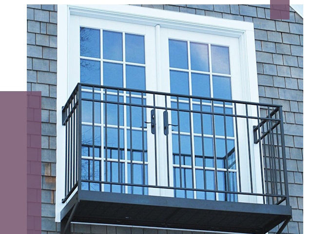 Французские балконы в Тюмени от 7400 руб. за м2