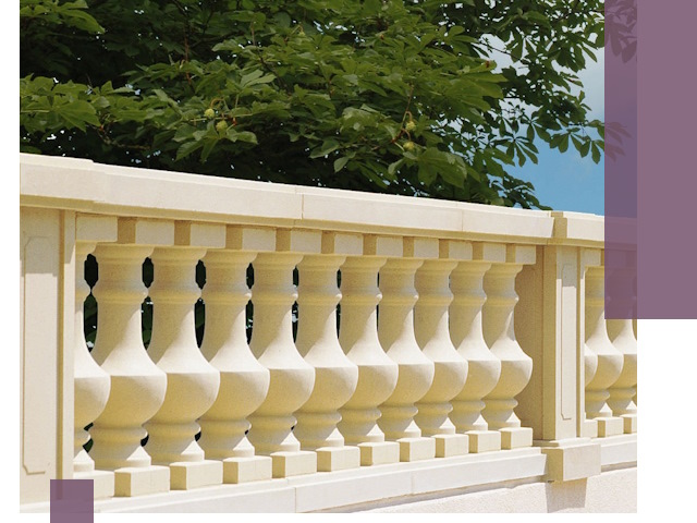 Установка балюстрады в Тюмени: изготовление и монтаж под ключ