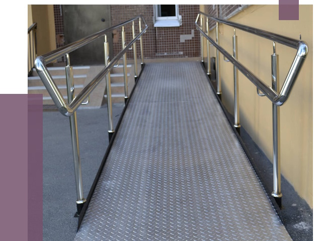 Пандусы в Тюмени от 12248 руб. — установка для инвалидов | ПРОЛЁТ-Тюм