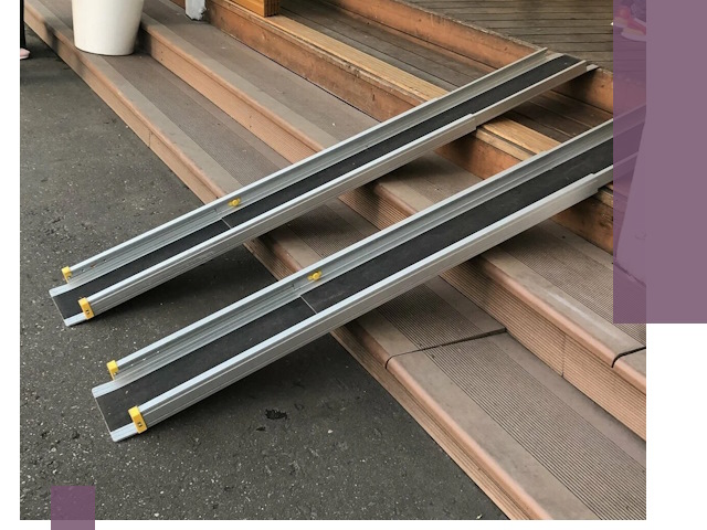 Телескопические пандусы под ключ в Тюмени — изготовление и монтаж