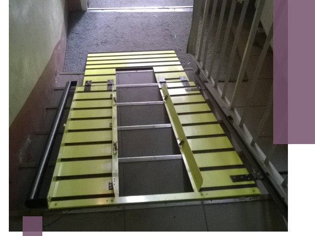 Профессиональный монтаж пандуса в подъезд в Тюмени