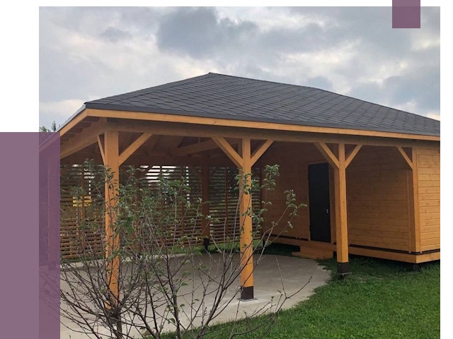 Навесы под ключ в Тюмени от 48228 руб.  | ПРОЛЁТ-Тюм