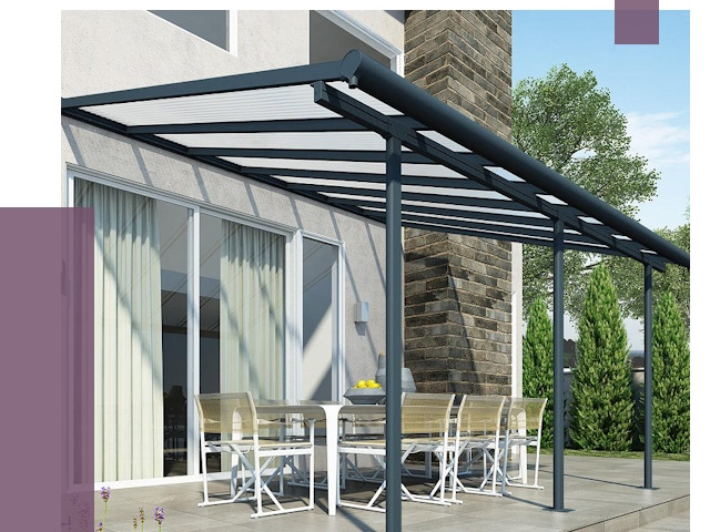 Навесы пристенные в Тюмени от 9084 руб. — монтаж и установка | ПРОЛЁТ-Тюм