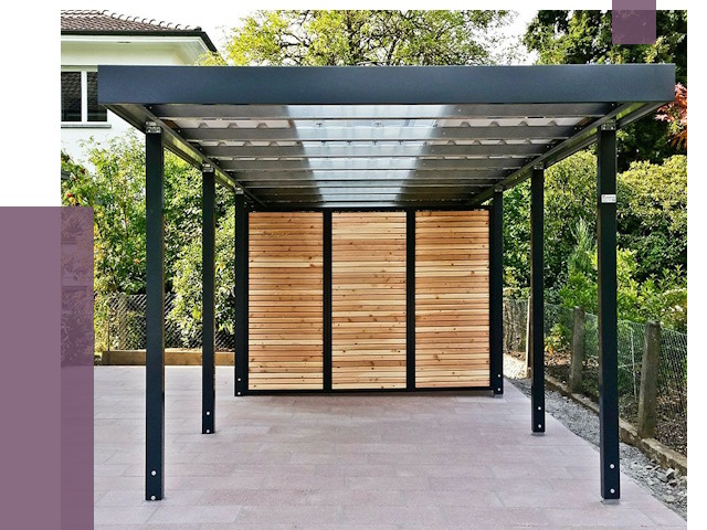 Отдельно стоящие навесы во дворе в Тюмени от 80125 руб. | ПРОЛЁТ-Тюм