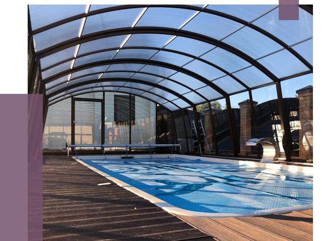 Навесы для бассейна в Тюмени от 16739 руб. под ключ | ПРОЛЁТ-Тюм