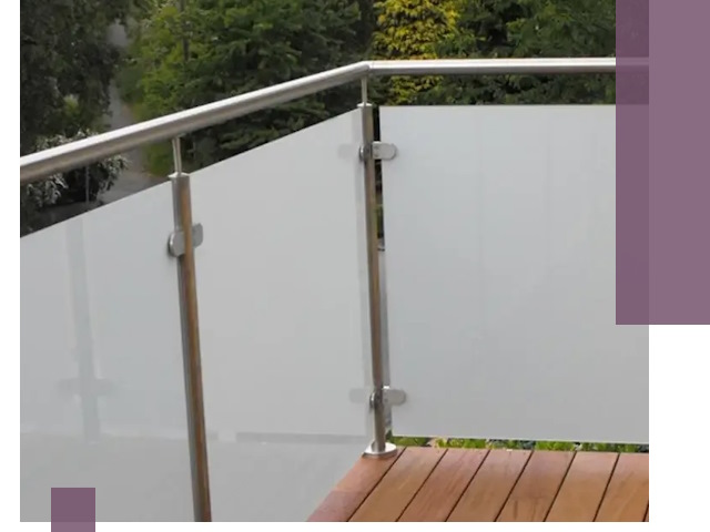 Алюминиевые парапеты для балконов и террас в Тюмени