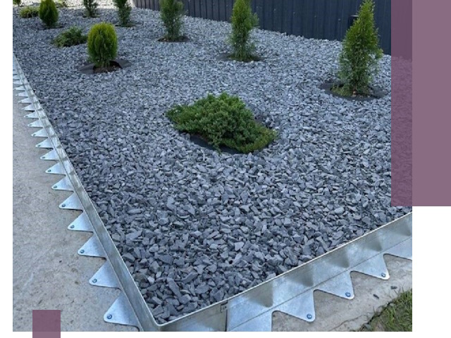 Оцинкованные металлические бордюры под заказ в Тюмени