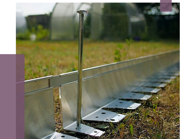 Металлические бордюры для газона в Тюмени от 4287 руб. | ПРОЛЁТ-Тюм