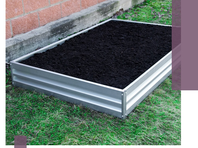 Металлические бордюры для грядок в Тюмени: прочность и аккуратность