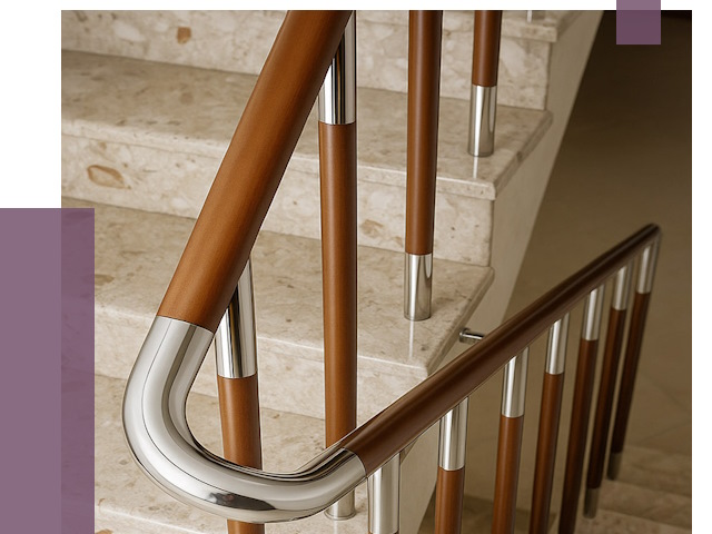 Монтаж поручней в Тюмени от 9697 руб. монтаж под ключ | ПРОЛЁТ-Тюм