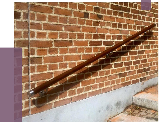 Изготовление пристенных поручней в Тюмени от 4440 руб. — ПРОЛЁТ-Тюм