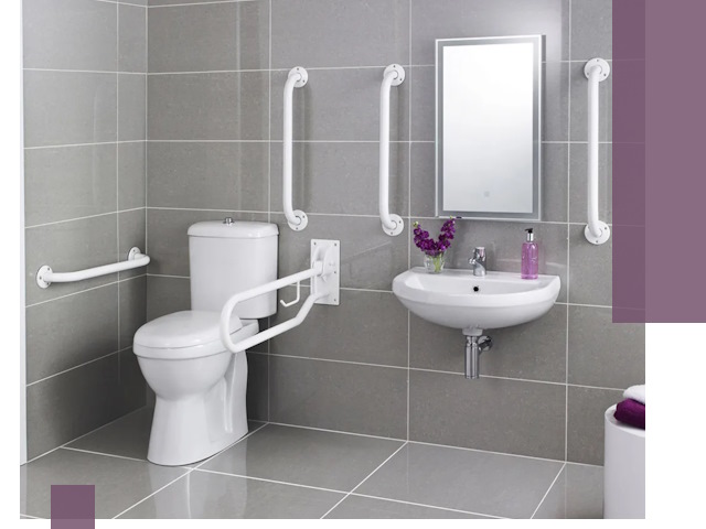 Поручни для санузлов в Тюмени: установка, ремонт и монтаж