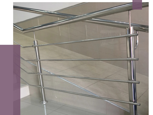 Изготовление поручней из нержавеющей стали в Тюмени