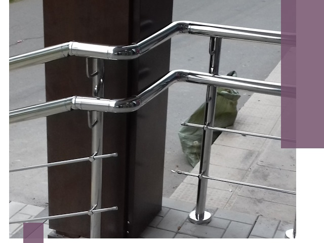 Монтаж поручней из нержавеющей стали в Тюмени качественно и быстро